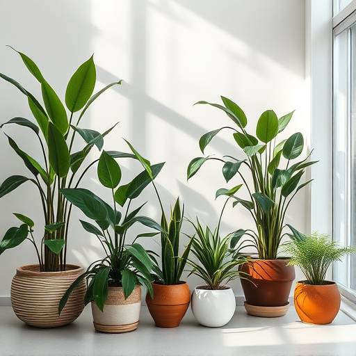 A serene wellness photo amidst indoor plants.